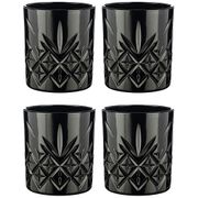 набор стаканов из 4 шт.timeless черный оникс 210 мл