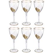 набор бокалов для вина из 6 шт. 200 мл. высота=19 см.