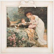 картина полотно 36*36 см.багет 46*46 см.