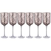 набор бокалов для вина из 6 шт. платинум 400 мл. высота=23,5 см. 