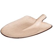 блюдо сервировочное bronco nature 24,5*18*5 см бежевое (кор=12шт.)