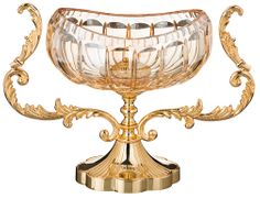 декоративная чаша 31*13 см.высота=23 см.