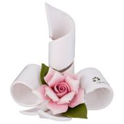 подсвечник розы 14*12,5 см. высота=15 см. 