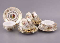 чайный набор на 6 персон 12 пр. мадонна 200 мл.