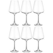 набор бокалов для вина из 6 шт. naomi / corvus 570 мл.