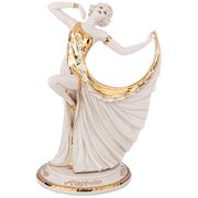 фигурка танцующая дама 20*17 см. высота=34 см.