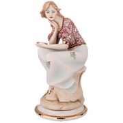 статуэтка девушка с книгой  длина=15 см высота=30 см