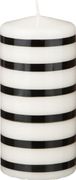свеча black & white 15/7 см.