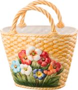 фруктовница корзина с цветами 32*18 см высота=31 см 