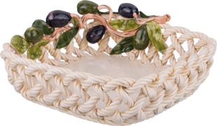 блюдо квадратное оливки 25*25 см высота=7 см