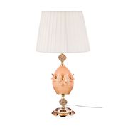 светильник с абажуром высота=56 см. диаметр=30 см. патрон е14