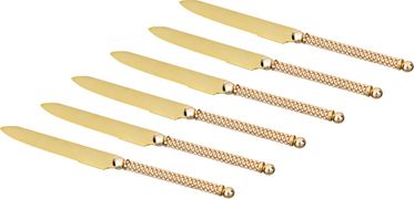 набор ножей из 6 шт. 2*21,5*1,5 см.