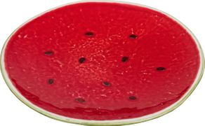 тарелка арбуз диаметр=21 см.без упаковки