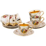 чайный набор мадонна на 6 персон 12 пр. 230 мл.