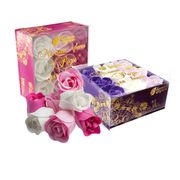 Мыльные цветы "Розы" в коробке 9шт. "Банные штучки" / 18  40145