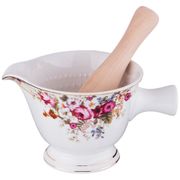 СТУПКА С ПЕСТИКОМ "БЕАТРИЧЕ" 16*11*9 СМ. (КОР=36ШТ.)  54-338