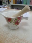 СТУПКА С ПЕСТИКОМ 16*10*9 СМ. 54339