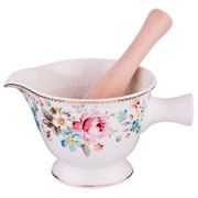 СТУПКА С ПЕСТИКОМ "МАДЕМУАЗЕЛЬ КИКИ" 16*11*9 СМ. (КОР=36ШТ.) 54-388