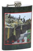 Фляжка сувенирная "День танкиста" v=270мл. (металл) (транспортная упаковка) 4130323