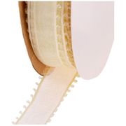 лента капроновая с каймой из петель, шампань, ширина=1,5 см, длина=56 м (2боб*28м)