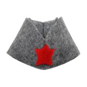 Шапка "Пилотка" со звездой "Hot Pot" - 41222