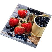 ВЕСЫ КУХОННЫЕ "ЯГОДЫ" HOTTEK HT-962-027 18*20СМ, МАКС.ВЕС 7КГ (КОР=12ШТ.) 962-027