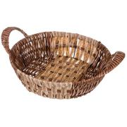 КОРЗИНКА С РУЧКАМИ КОЛЛЕКЦИЯ "НАТУРЕЛЬ" 25*6/9 СМ (КОР=100 ШТ.) 109-231