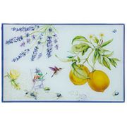 ДОСКА РАЗДЕЛОЧНАЯ "ПРОВАНС ЛИМОНЫ" 20*30*0.4 СМ - 357-185