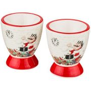 НАБОР ПОДСТАВОК ПОД ЯЙЦО ИЗ 2 ШТ.КОЛЛЕКЦИЯ "BELLISSIMO" 5,6*5,6*6,6 СМ 230-356