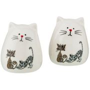 НАБОР ИЗ 2-Х ПОДСТАВОК ПОД ЗУБОЧИСТКИ КОЛЛЕКЦИЯ "ОЗОРНЫЕ КОТЫ" 5*5*6 СМ (КОР=48НАБ.) 188-182
