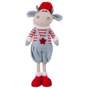 ФИГУРКА"ТЕЛЕНОК МАРТИН В СЕРЫХ ШОРТИКАХ" 12*8*42 СМ 476-102