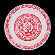 Блюдо эмалированное 3л с орнаментом "Айша" СТАЛЬЭМАЛЬ - С0810.0х64