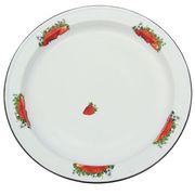 Блюдо эмалированное 5л "Клубника садовая" СТАЛЬЭМАЛЬ - С0812х59