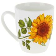 Кружка 370мл "группа 8" Подсолнух КУБАНЬФАРФОР - 0177