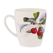 Кружка "Зимняя вишня" 370мл КУБАНЬФАРФОР 0177