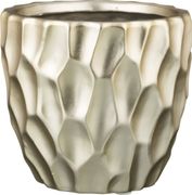 Кашпо золотые блики 11,5*11,5*10 см (кор=24 шт.)