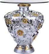 Стол журнальный+стекло высота=62 см.диаметр=48 см. (2кор=1комп.) 