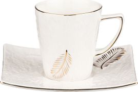 Кофейный набор перо на 1 персону 2 пр. 125 мл. (кор=24наб.)