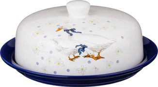 Блюдо для блинов чешский гусь диаметр=23 см высота=10 см (кор=12 шт.)