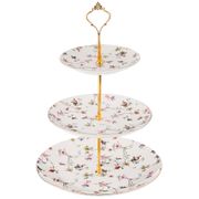 Фруктовница 3-хъярусная вайлд, 15/20/25 см. высота=36 см. 