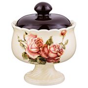 Сахарница корейская роза 13*13*16 см. 600 мл. (кор=24шт.)