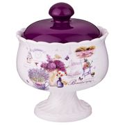 Сахарница лавандовая весна 13*13*16 см 600 мл (кор=24шт.)