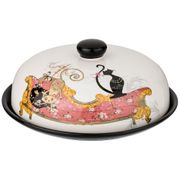 Блюдо для блинов с крышкой грация диаметр=23 см. высота=10 см. (кор=12шт.)