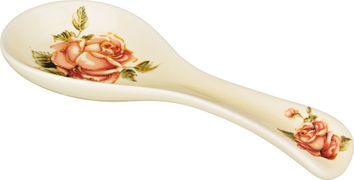 Подставка под ложку корейская роза 25*9*3 см. (кор=72шт.)