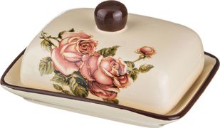 Масленка корейская роза 17*12*10 см.(кор=32шт.)