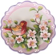 Тарелка настенная декоративная птица диаметр=20 см высота=5 см (кор=24шт.)