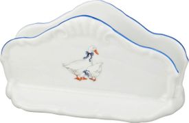 Салфетница гуси 13*7 см. высота=7,5см. без упаковки