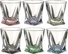 Набор стопок из 6 шт. квадро декорейшн 72т76 55 мл. высота=5,5 см. (кор=1набор.)