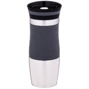 Термокружка agness 380 мл с кнопкой-стоппером (кор=30шт.)