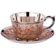 Кофейная пара rosso 150мл. латунь (кор=60наб.)